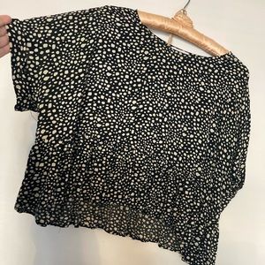 Speckled Baby doll shirt